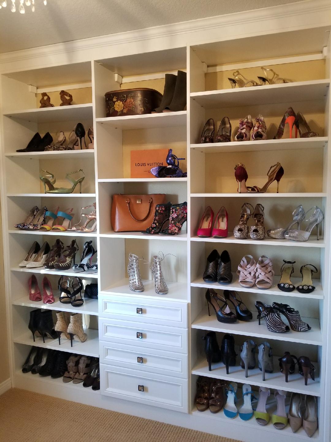 It's All About The Shoes Custom shoe storage