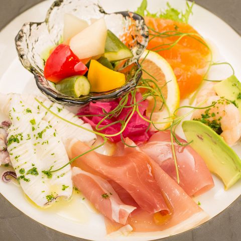 本日の前菜5種盛り合わせ