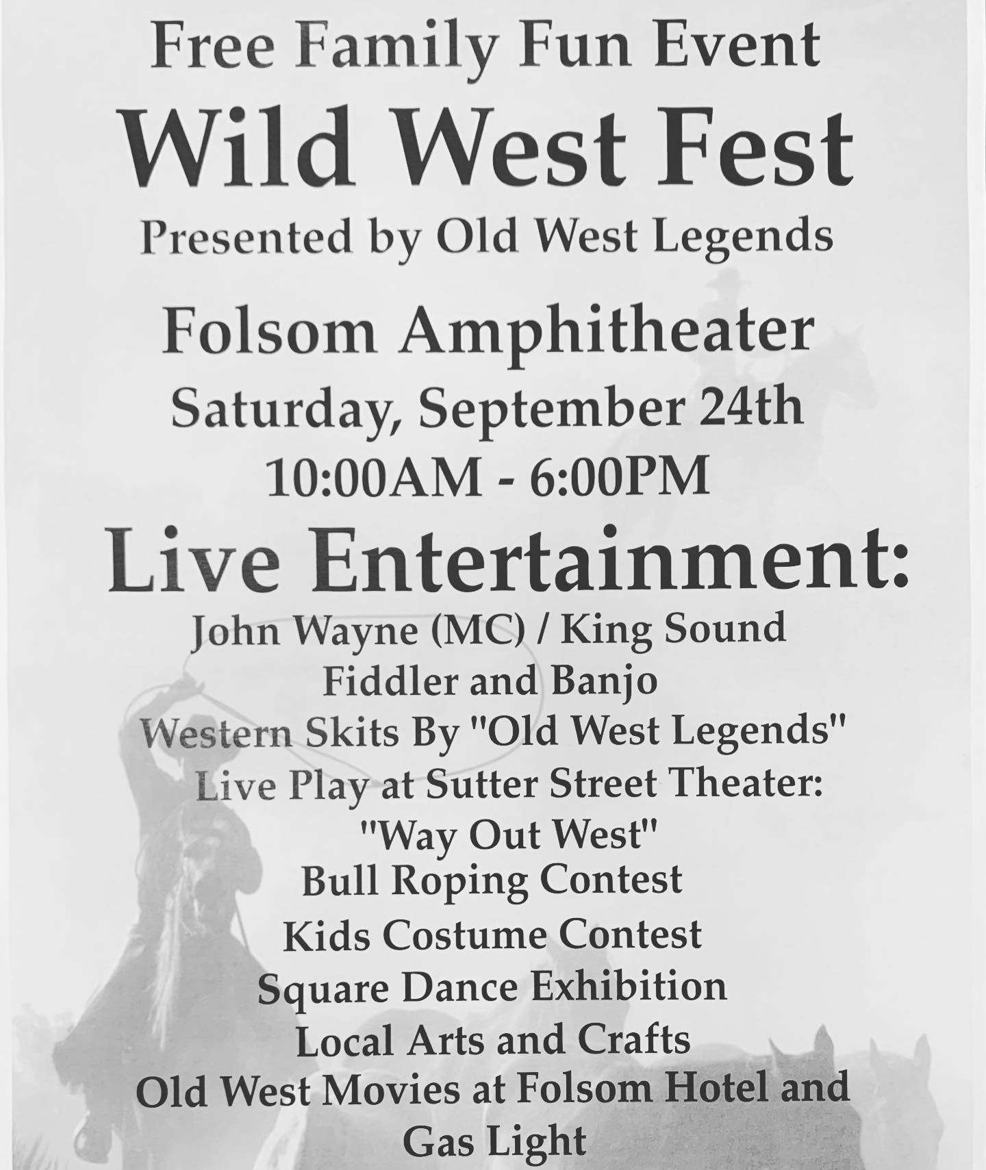 Wild West Fest