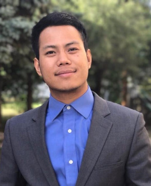I smile not because of a joke, but due to peace in my mind since I started to help the community by providing insurance.