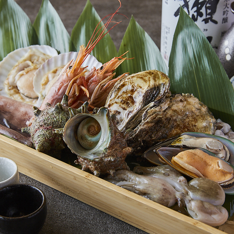 浜焼き盛り合わせ 完旨