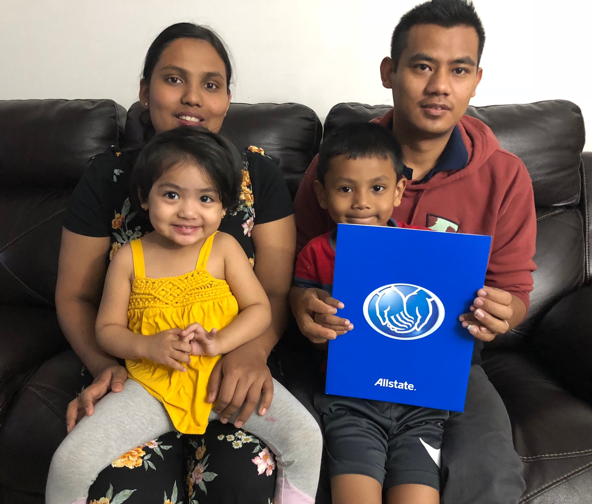 Love is being shared with this family.