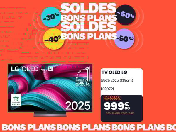 TV OLED LG 55C5 2025 (139cm)