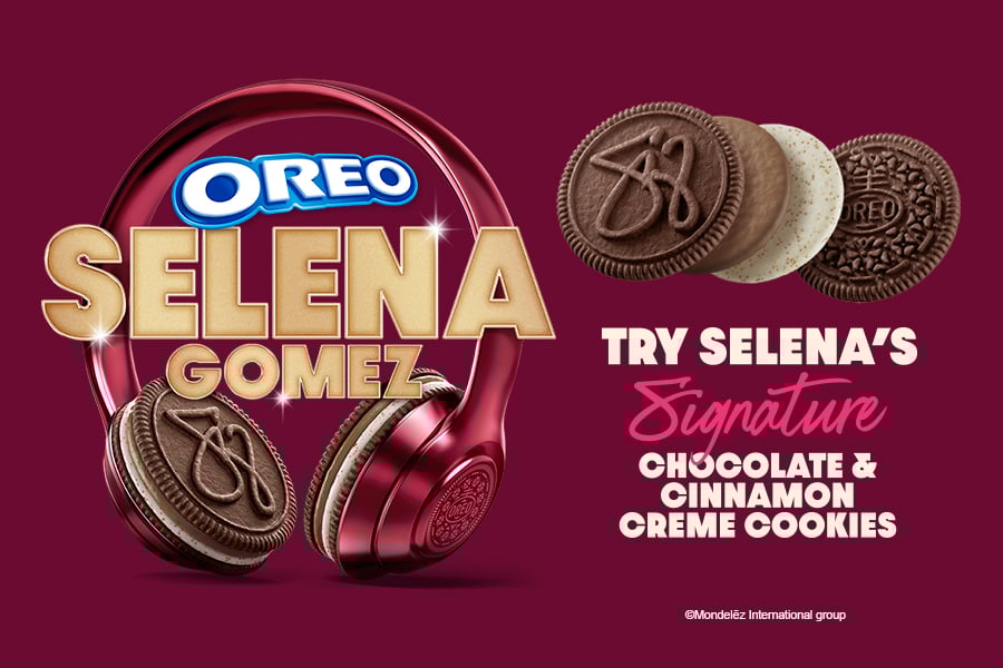 try Selenas signature chocolate and cinnamon creme cookies Oreos