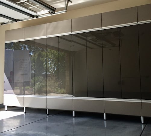 Sleek Garage Storage