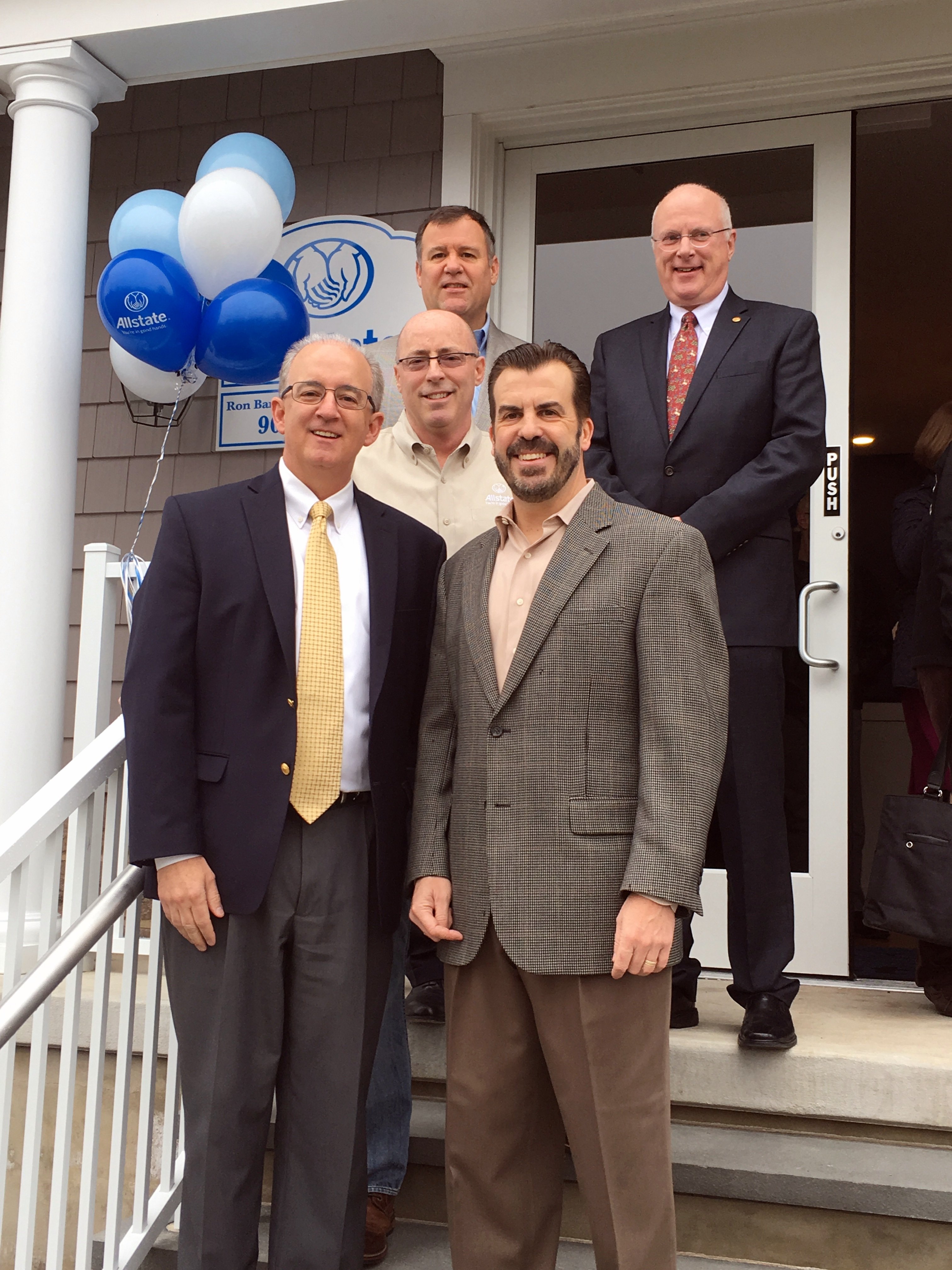 Allstate New Jersey's leadership team with me at our grand opening