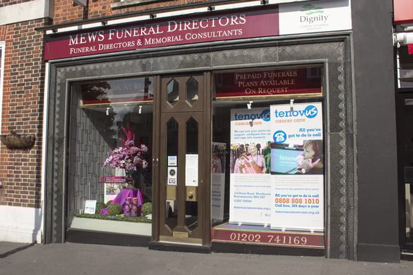Mews Funeral Directors in Poole, Dorset.