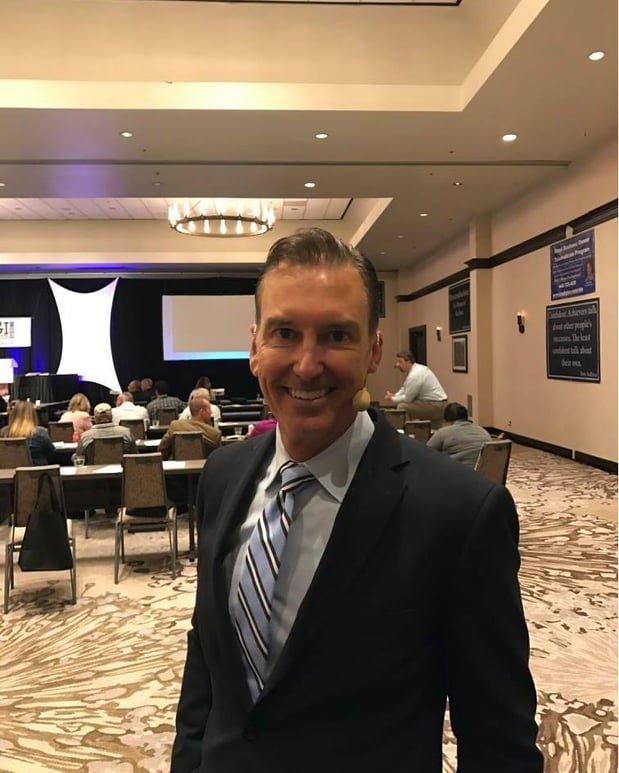 Jeff, speaker, at BGI National Conference in TX