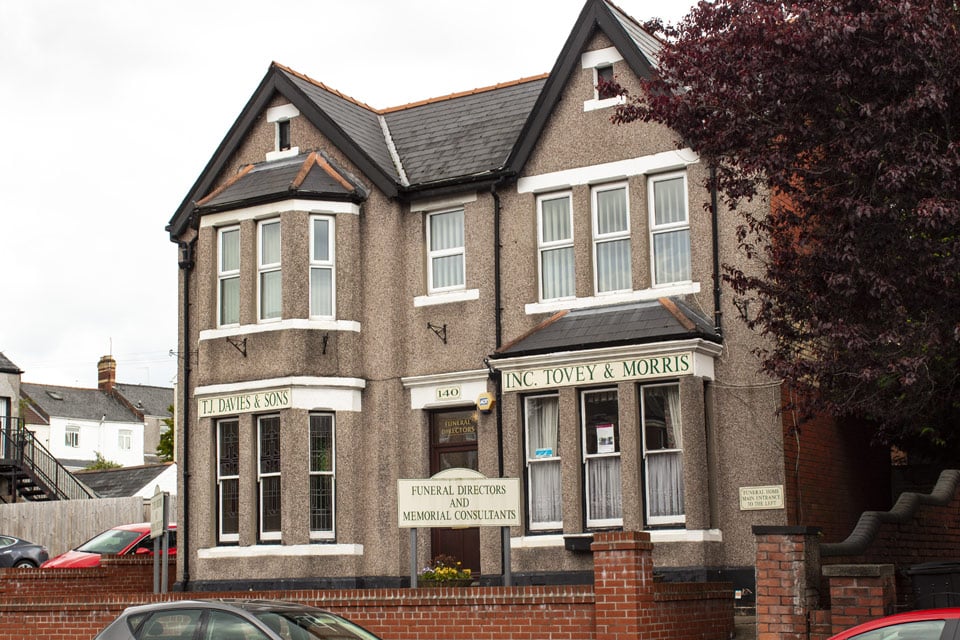 T J Davies & Sons Funeral Directors in St Julians, Newport