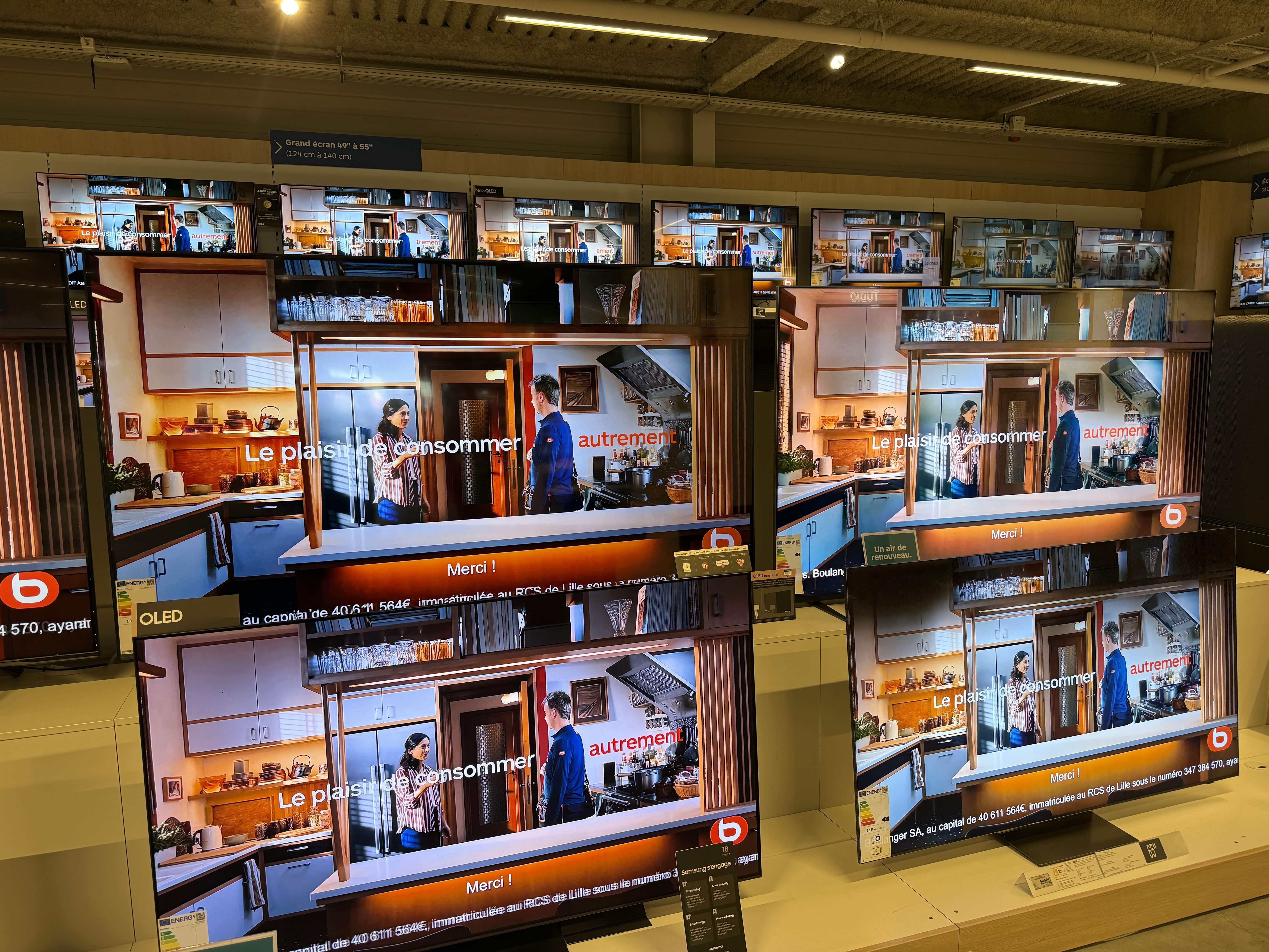 Rayon TV dans votre magasin Boulanger Arras