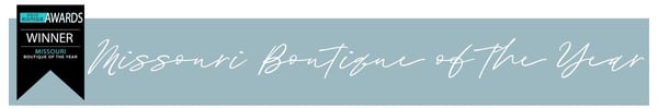 2019 Missouri Boutique of the Year logo
