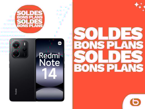 Smartphone XIAOMI Redmi Note 14 Noir 256Go 4G