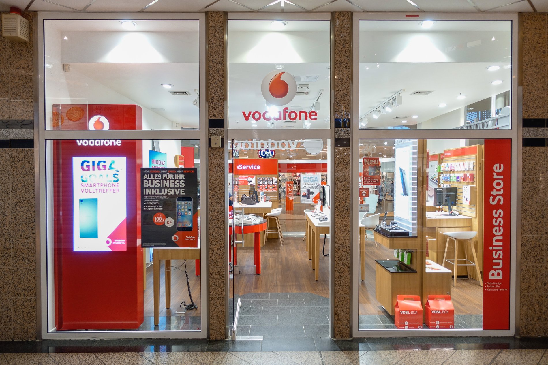Vodafone-Shop in Marl, Marler Stern 36