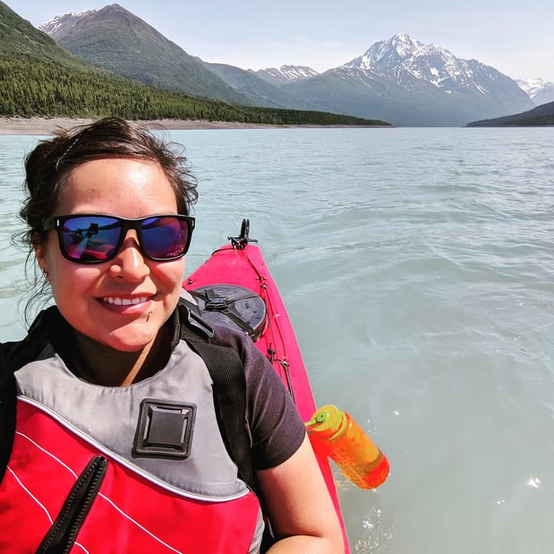 Ione kayaking