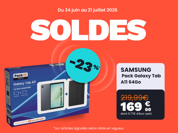 Tablette Android SAMSUNG Pack Galaxy Tab A11 64Go