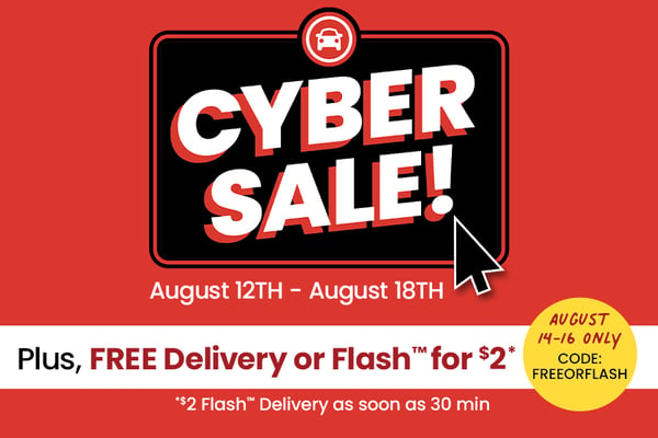 cyber sale august 12th - august 18th