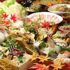 1月◆最上級《極上宴会》コース⇒【10品3500円】+1000円で2時間飲み放題付