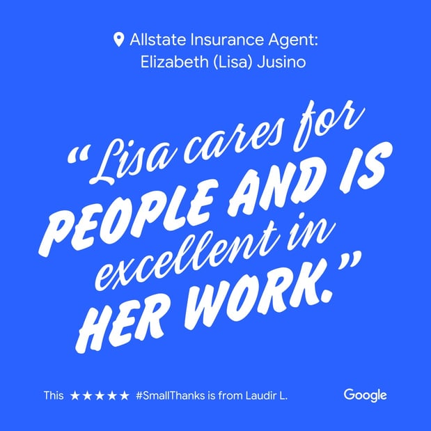 Elizabeth (Lisa) Jusino - Small Thanks with Google