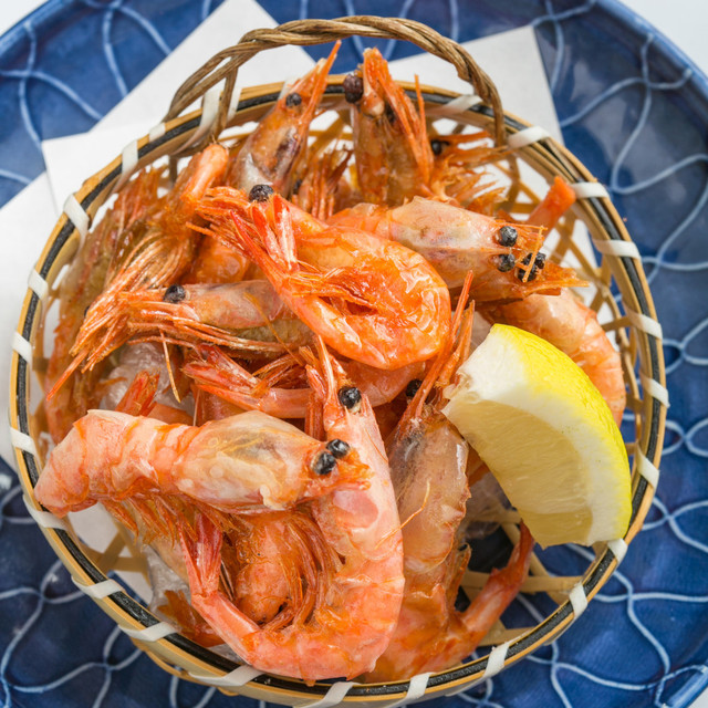 川海老の唐揚げ