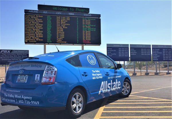 The Valley West Agency - Courtesy Airport Shuttle Vehicle