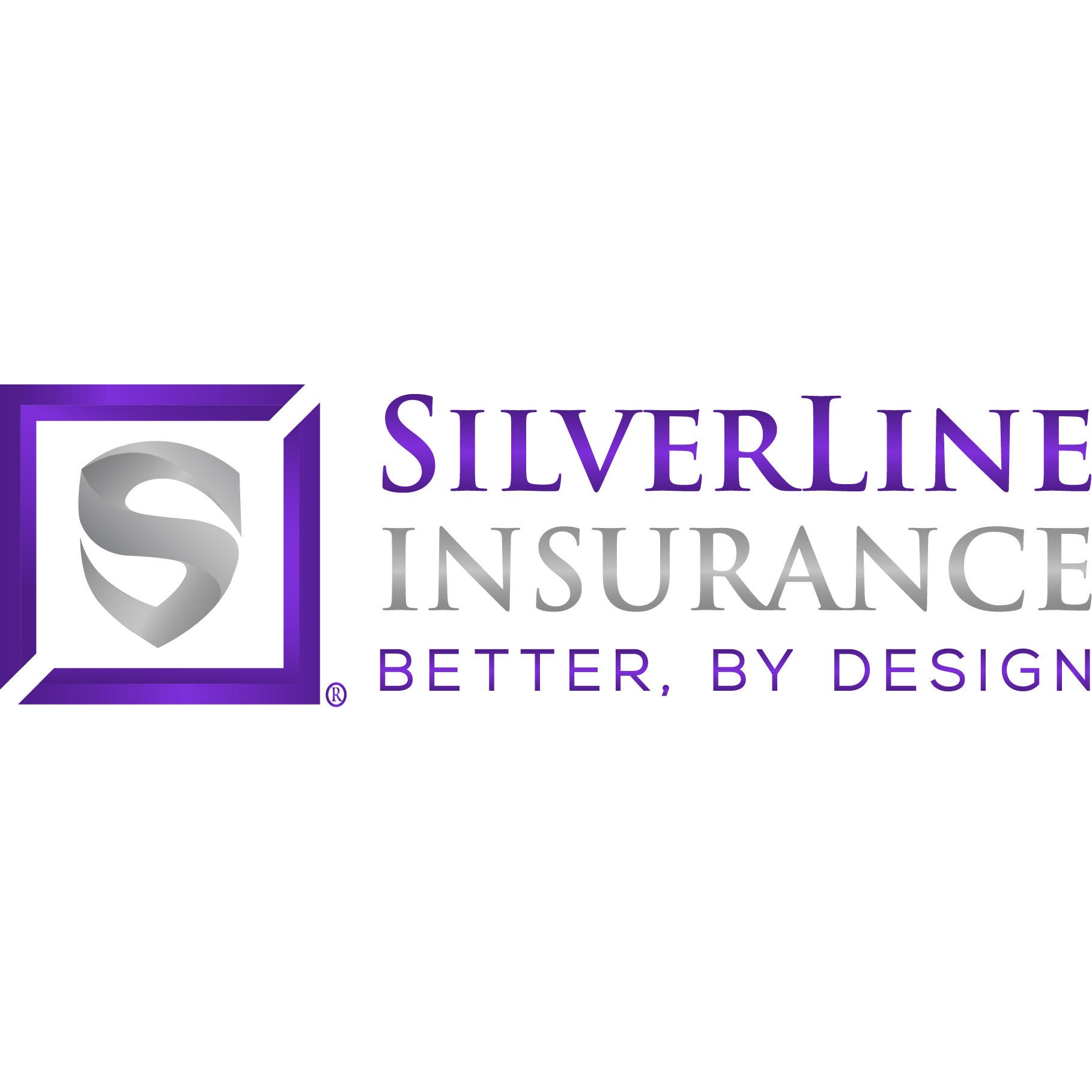 S Shield logo and Silverline Insurance better by design wording