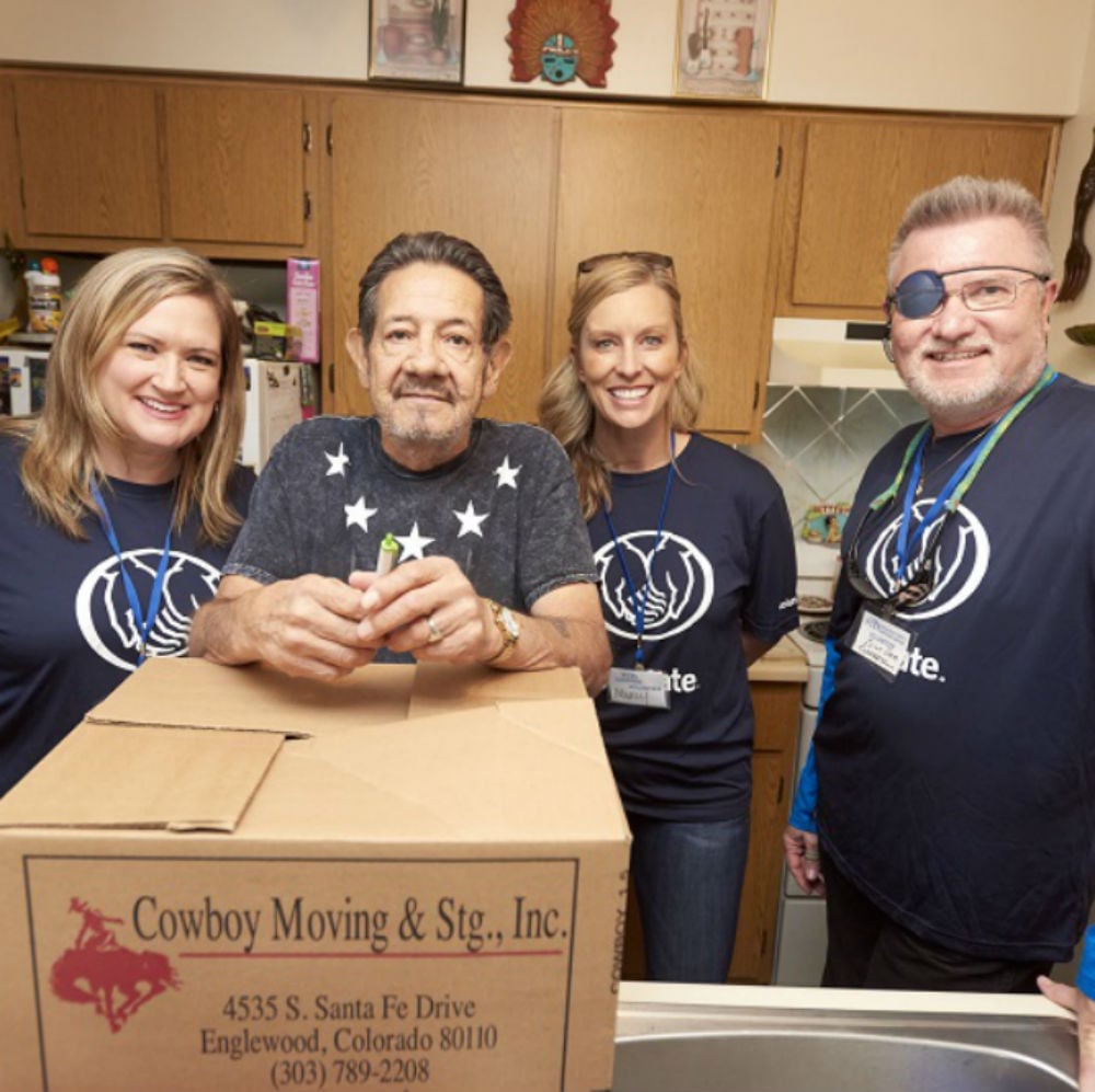 It is very rewarding to be able to assist persons in our community.