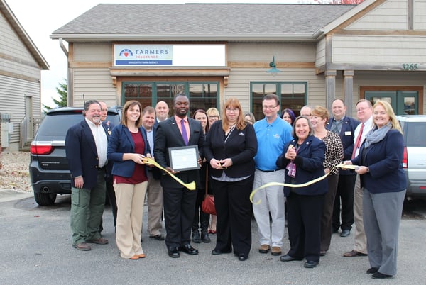 Ribbon Cutting with the Chamber of Commerce