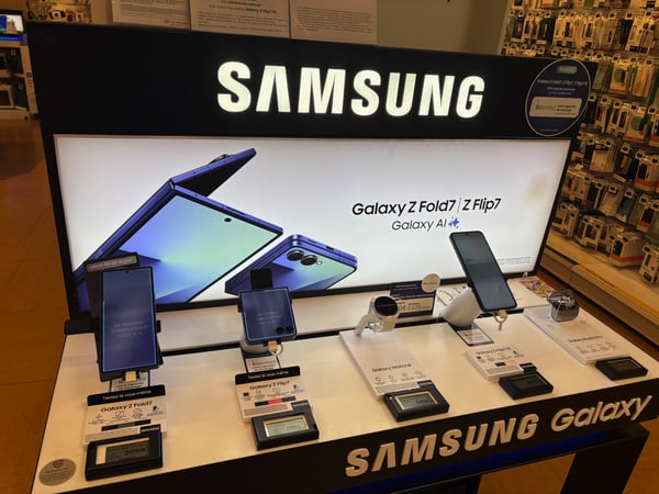 nouveauté Samsung galaxy flip 7 & fold 7 dans votre magasin boulanger st egreve