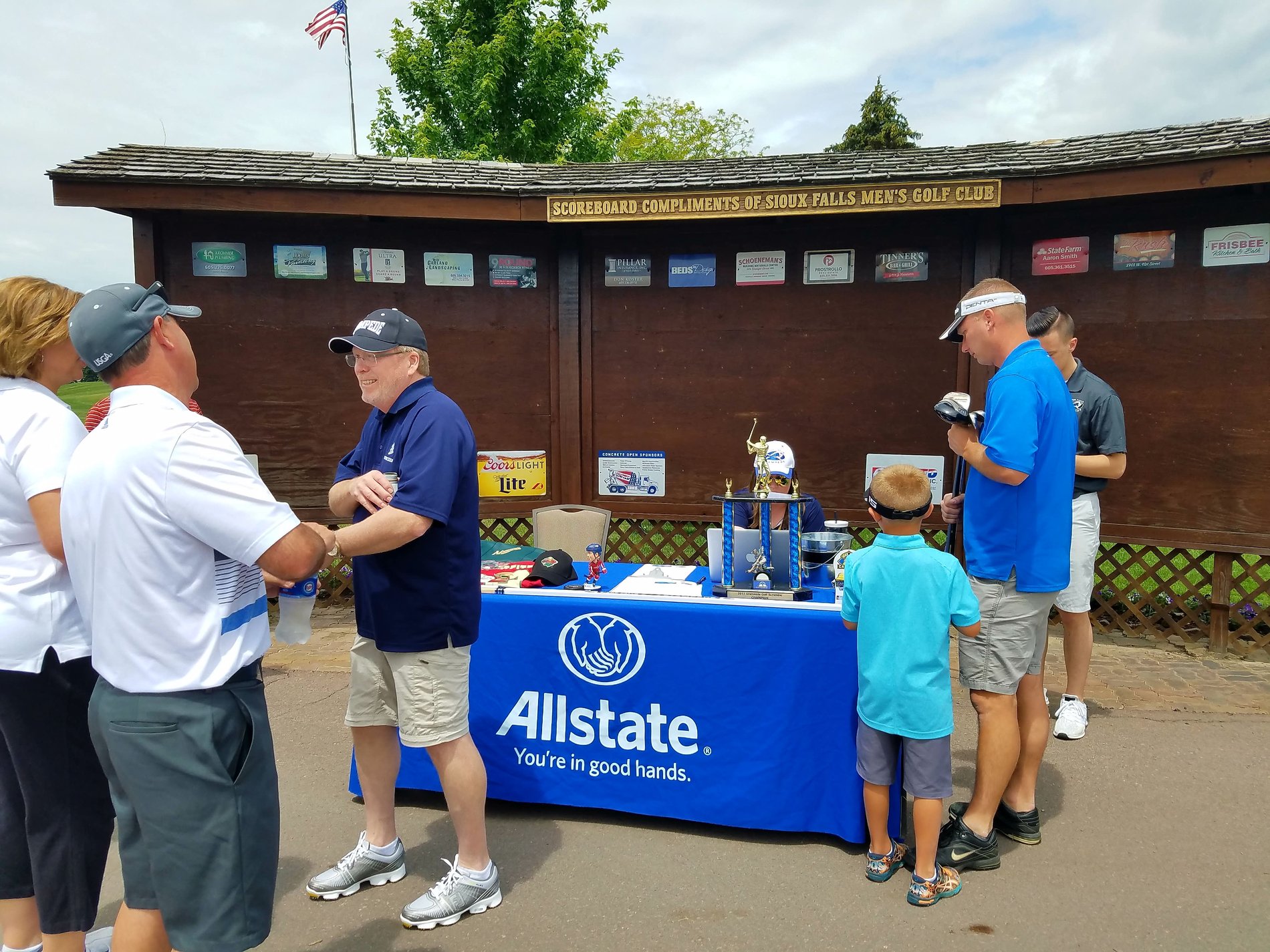 2nd Annual Stampede Golf Scramble at the Elmwood Golf Course.