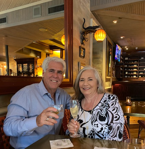 Paul and Debbie - celebrating Paul's Retirement
