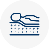 Medical foam mattress
