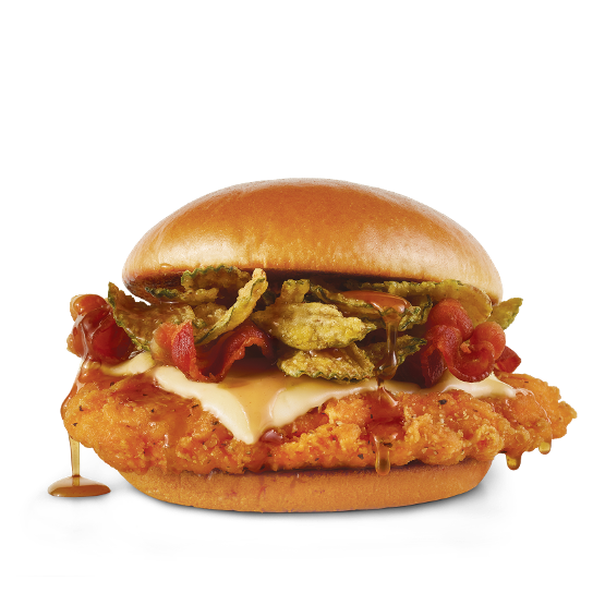 Wendy's Hot Honey Chicken Sandwich