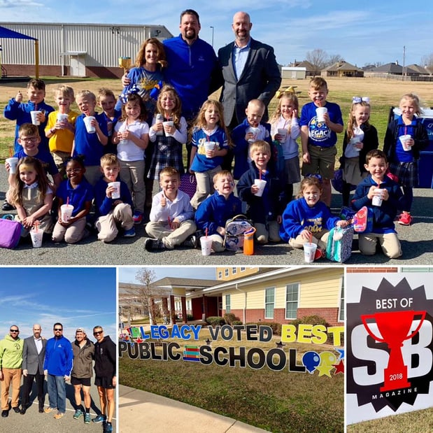Snow cone day @ Legacy Elementary