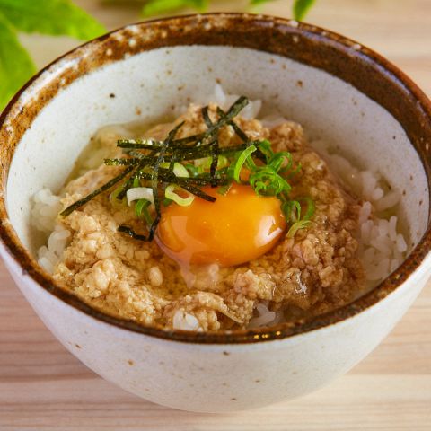 鶏そぼろのTKG