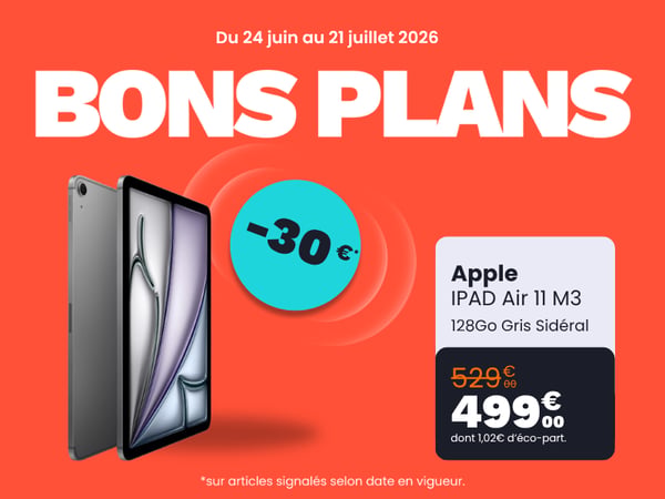 IPAD Air Apple au magasin Boulanger Mâcon