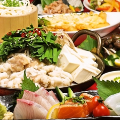 2/6~☆お造り三種・油淋鶏・選べる鍋の充実「定番宴会」コース【2時間飲み放題付8品3480円】