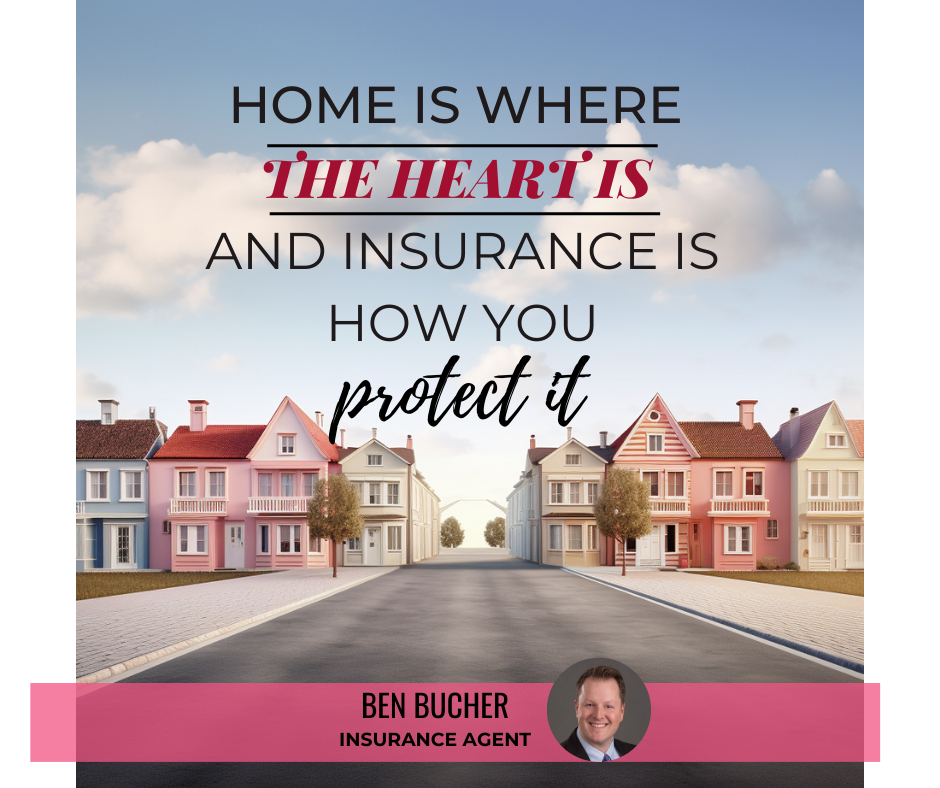 Home is where your heart is, and life insurance is how you protect your loved ones. Help protect your family's future today! ❤