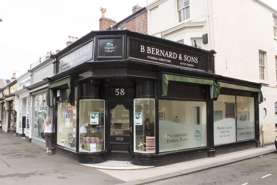 B Bernard & Sons Funeral Directors in Scarborough