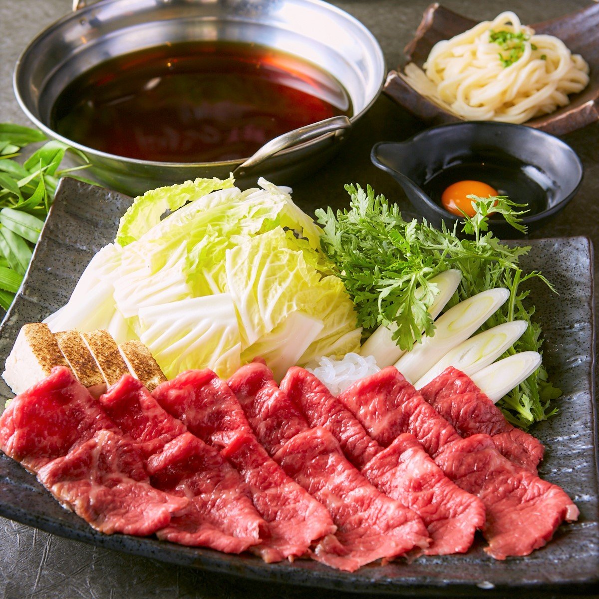 熟成肉 牛すき焼き 1人前