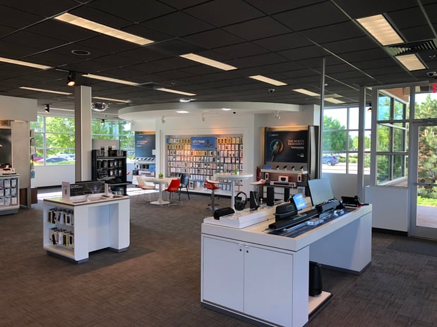 Right side of store.