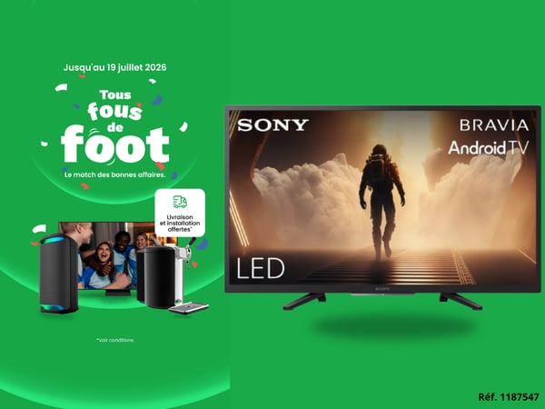TV LED SONY KD32W800P1-32 pouces (80cm)