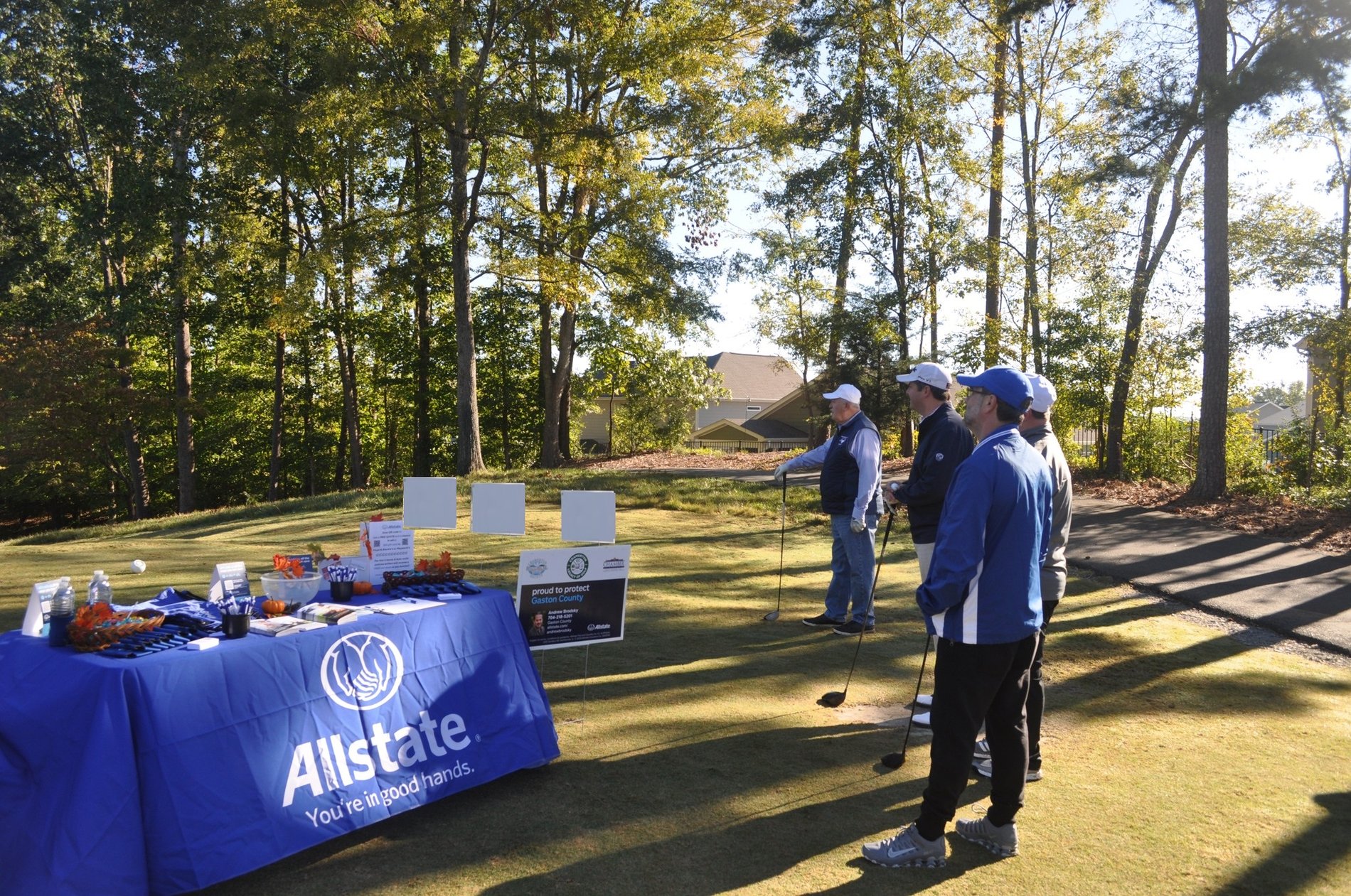 Legacy of Golf Tournament hosted by the Town of Cramerton, NC at Cramer Mountain Club! It was a pleasure meeting all the golfers, including Cramerton NC Mayor Nelson Wills, NC Sen. Brad Overcash, former NC Rep. Jason Saine and NC Rep. Donnie Loftis. It was a great day