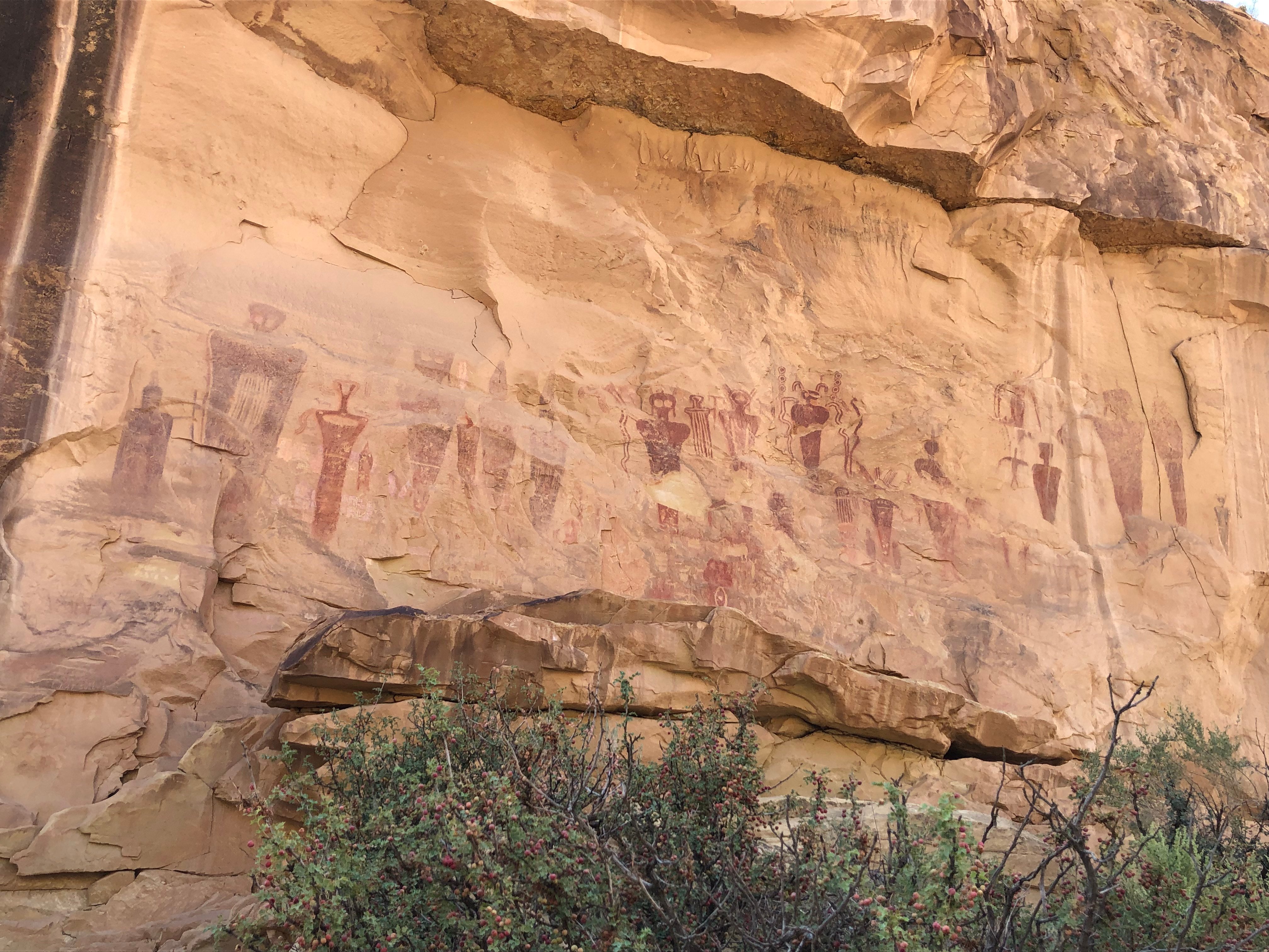 Petroglyphs near Green River, UT