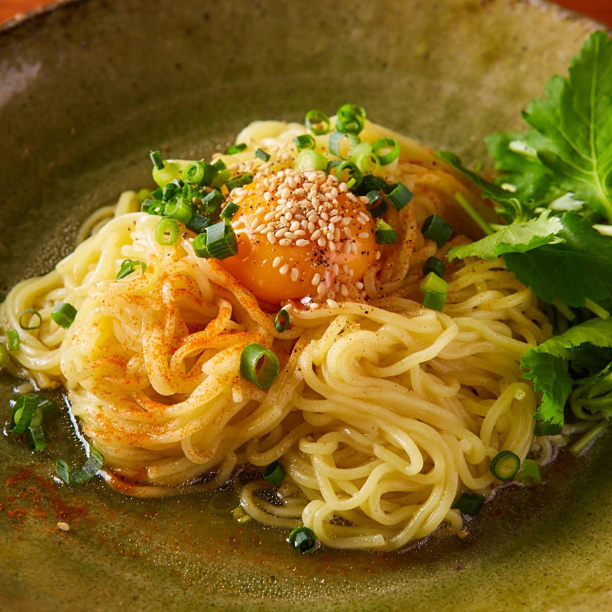 鹿そぼろと鹿脂の痺れ和え麺