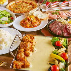 『イタリアンチーズタッカルビ食べ放題コース』3時間飲み放題付き9品4980円⇒3980円