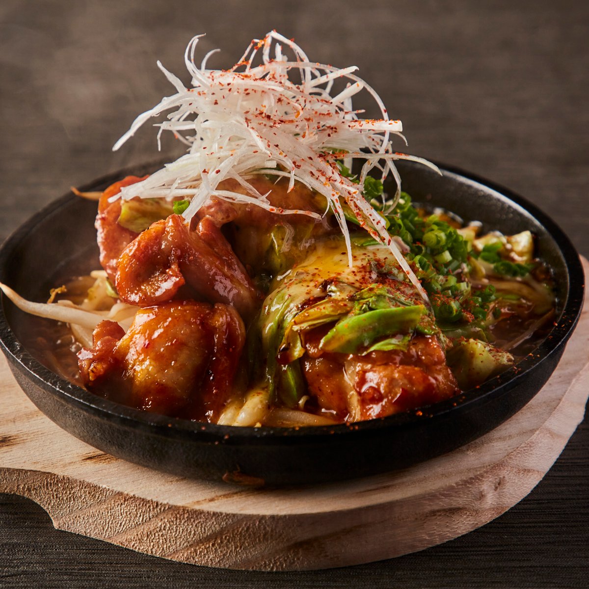 鉄板焼きチーズダッカルビ
