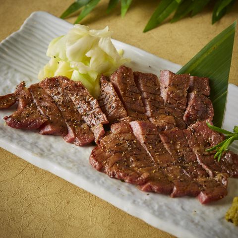 牛タンの炙り焼き