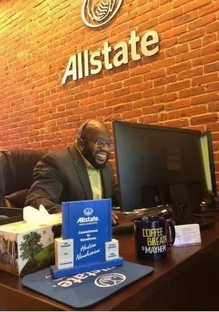 Hudson Nwakanma helping customers one smile at a time.