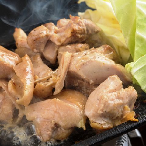 日向地鶏の炭火焼き