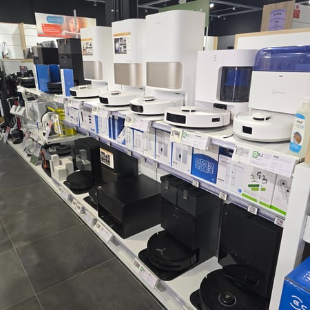 Espace robots aspirateurs, robots aspirateurs laveurs mais aussi robot lave vitres.
Venez découvrir dès maintenant notre large choix de produits pour vous faciliter le quotidien avec Roborock, Dreame Ecovacs et bien d'autres